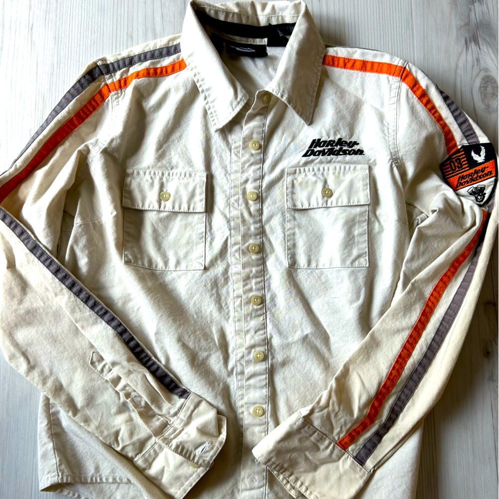 Harley Davidson button up